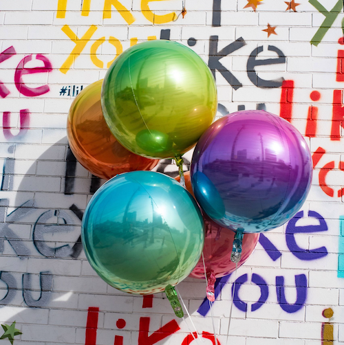 Globos Orbz Ombre 16"
