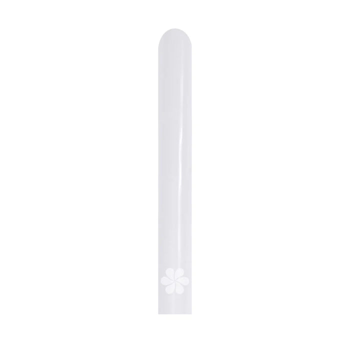Globo Blanco Satin Tubito 260 x 50 Unidades Sempertex