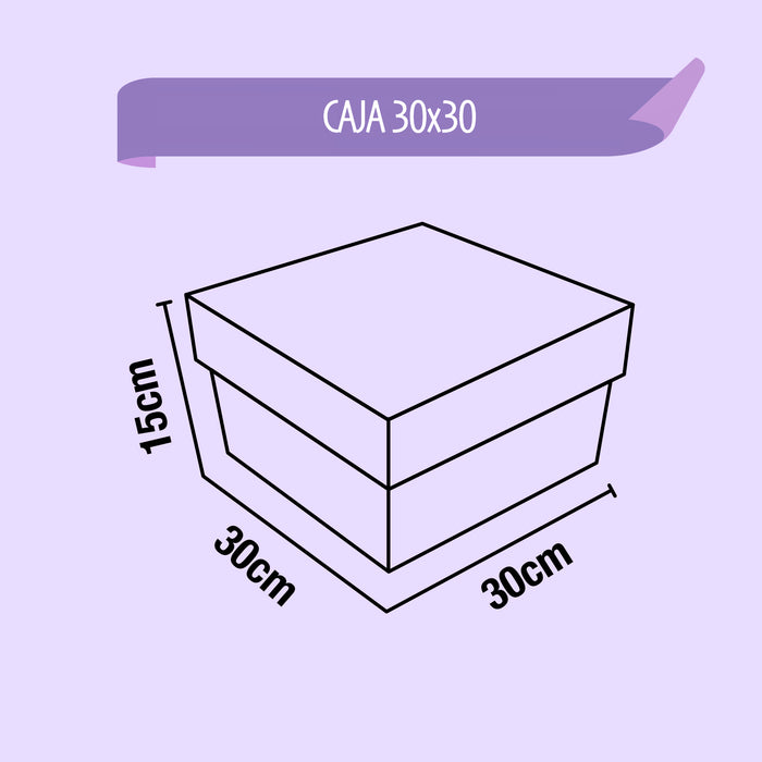 Caja 30 x 30 Te Amo Aguamarina x 1 Unidad