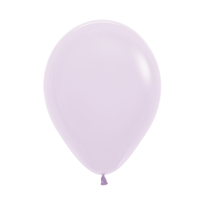 Globo Lila Pastel Mate R12 x 12 Unidades Sempertex