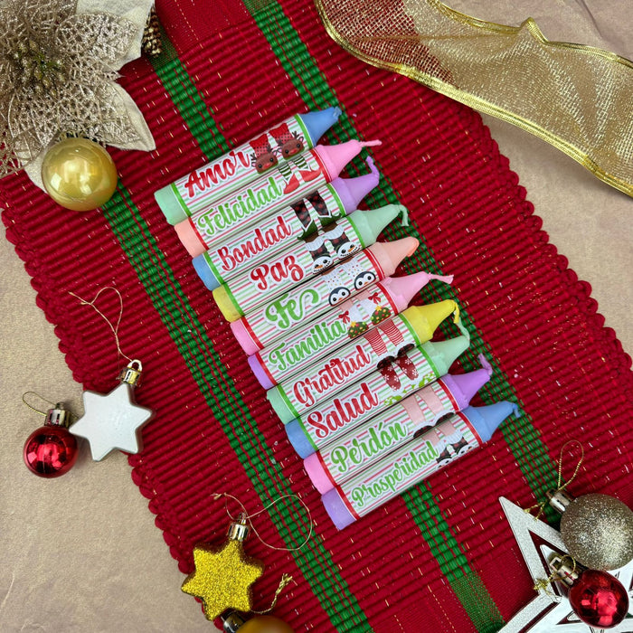 Velitas Deseos Degrade Pastel Referencia 1 x 10 Unidades