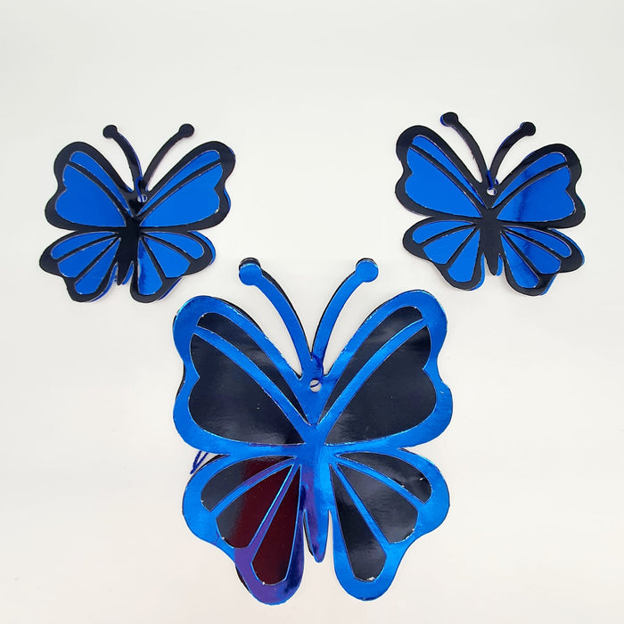 Aplique de Mariposas Decorativas Troqueladas X 3 Unidades  Ref.5
