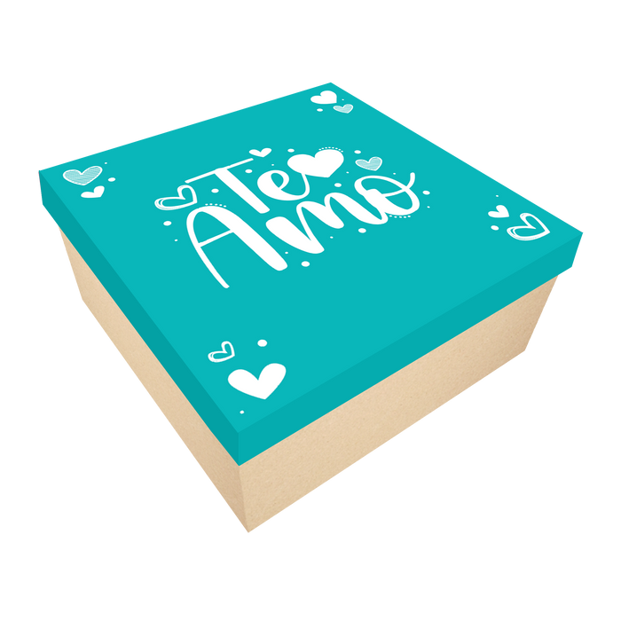 Caja 30 x 30 Te Amo Aguamarina x 1 Unidad