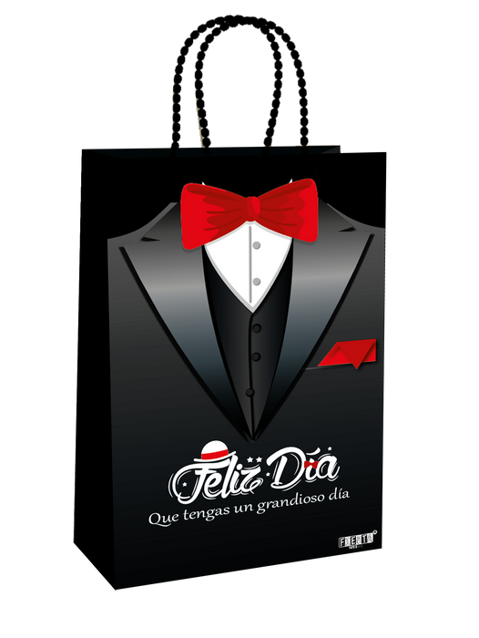 Bolsa Regalo Corbatin Mediana x 1 Unidad