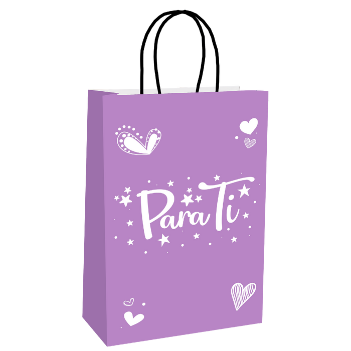 Bolsa Regalo Pequeña Para Ti Lila x 1 Unidad