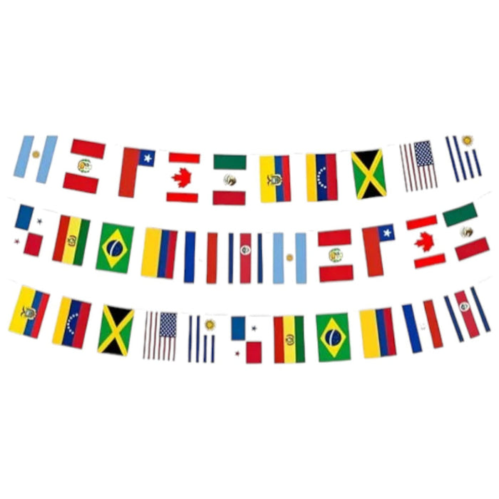 Banderin Mundial 20 Mt x 1 Unidad