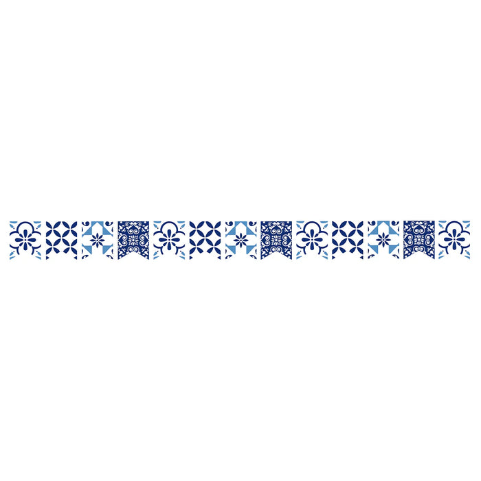 Banderola Mediterraneo Azul 3.6 M X 1 Unidad Sempertex