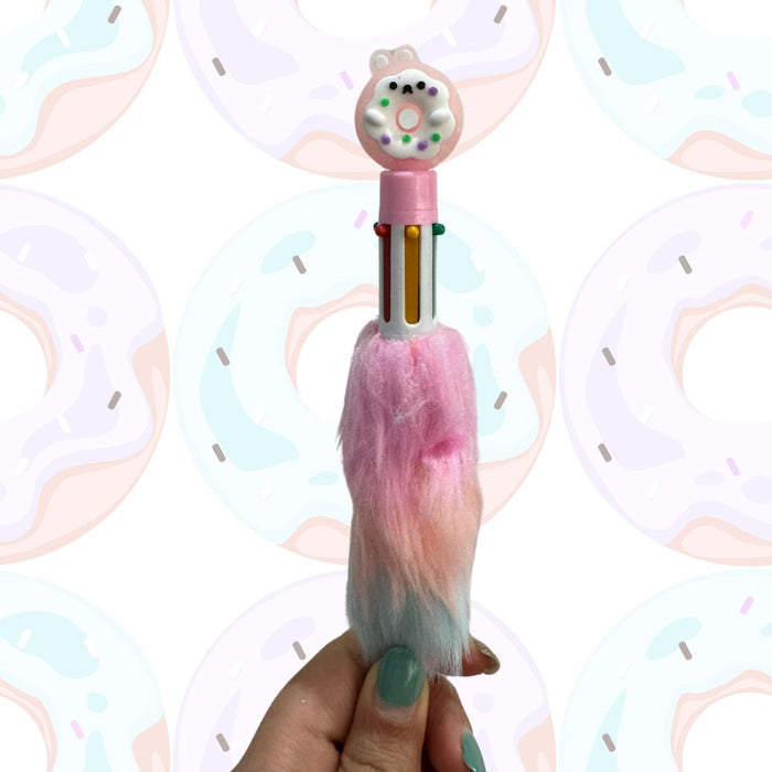 Esfero 6 minas Peluche Dona Conejo Rosa X 1