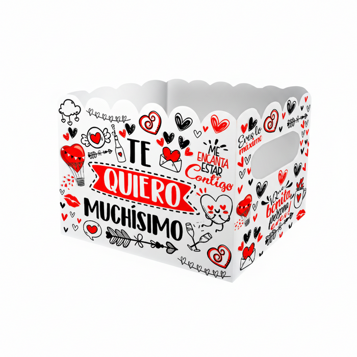 Caja Ancheta Grande Te Quiero Muchisimo x 1 unidad