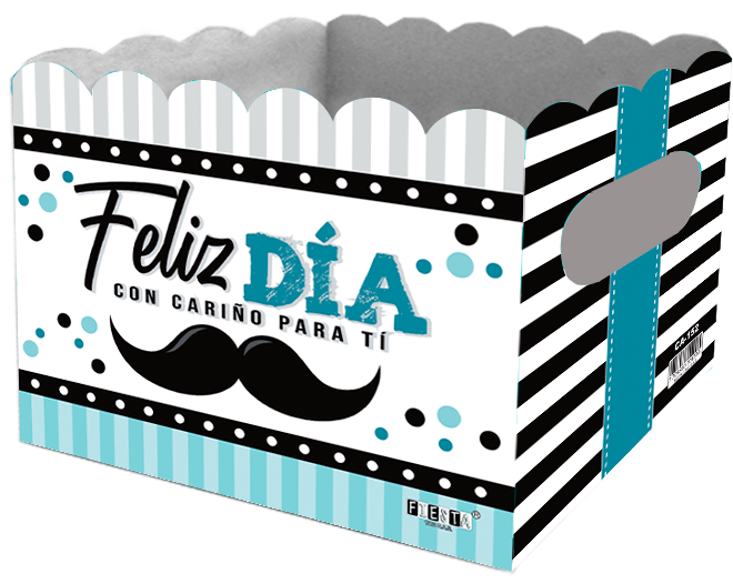 Caja Ancheta Grande Feliz Dia Negra x 1 unidad