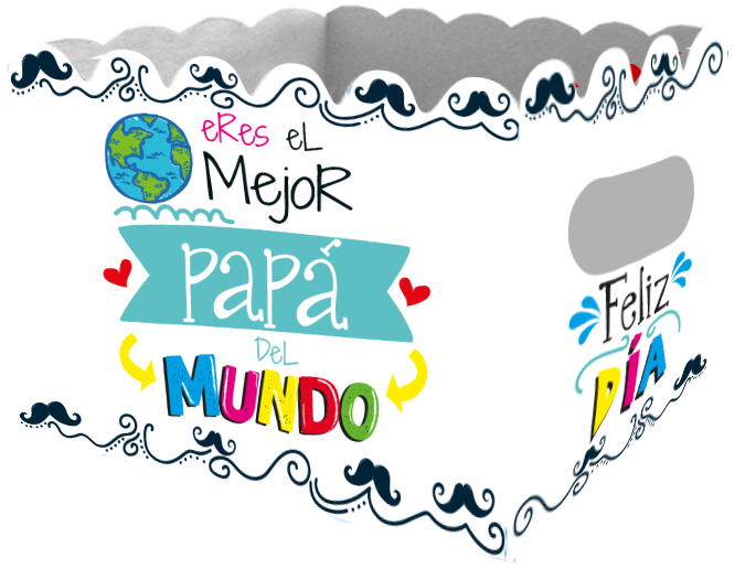 Caja Ancheta Grande Eres el mejor Papa x 1 unidad