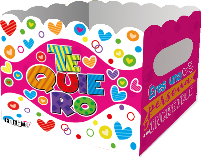 Caja Ancheta Grande Te Quiero x 1 unidad