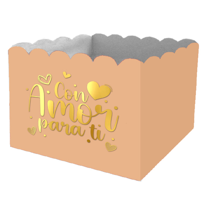 Caja Ancheta Grande Premium Durazno x 1 unidad