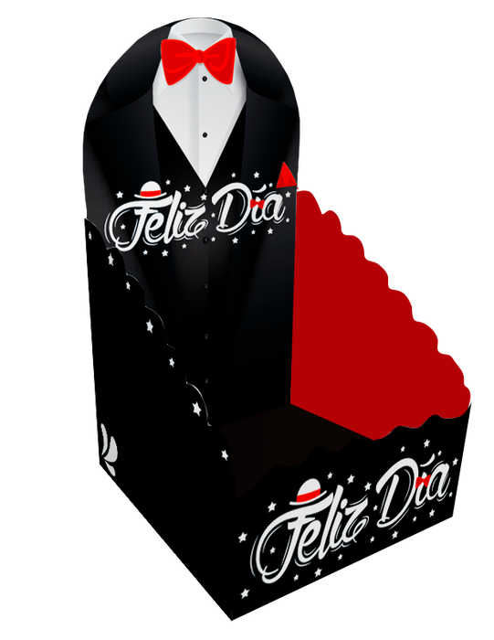 Caja Car Espaldar Corbata x 1 Unidad