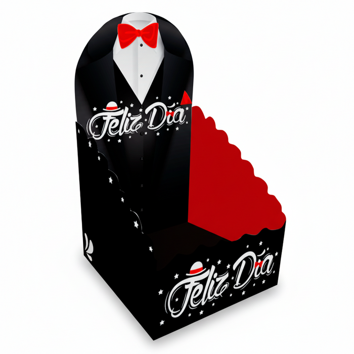 Caja Car Espaldar Corbata x 1 Unidad