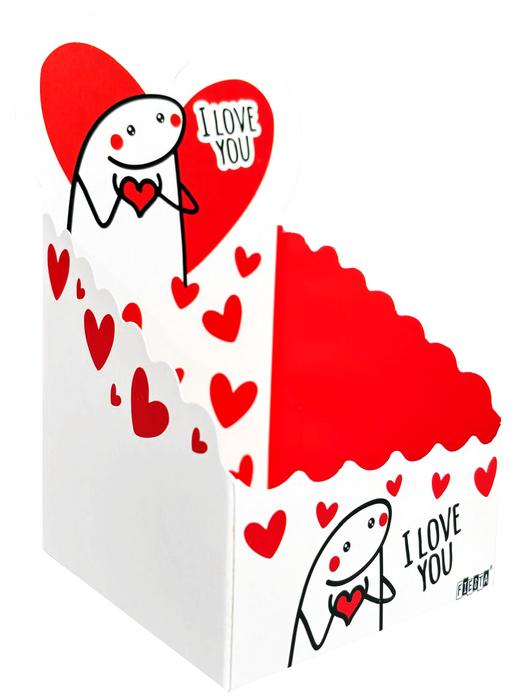 Caja Car Espaldar I Love You Flork x 1 Unidad