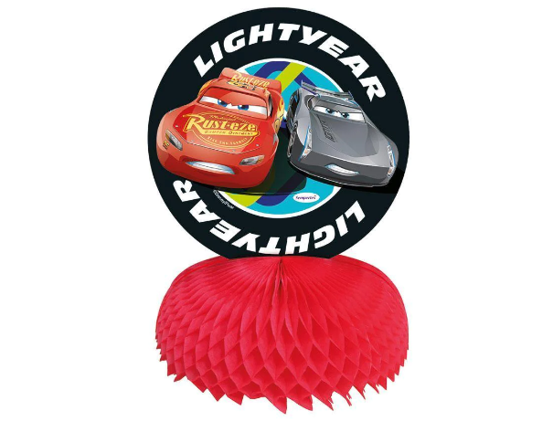 Centro De Mesa Cars X 1 Unidad