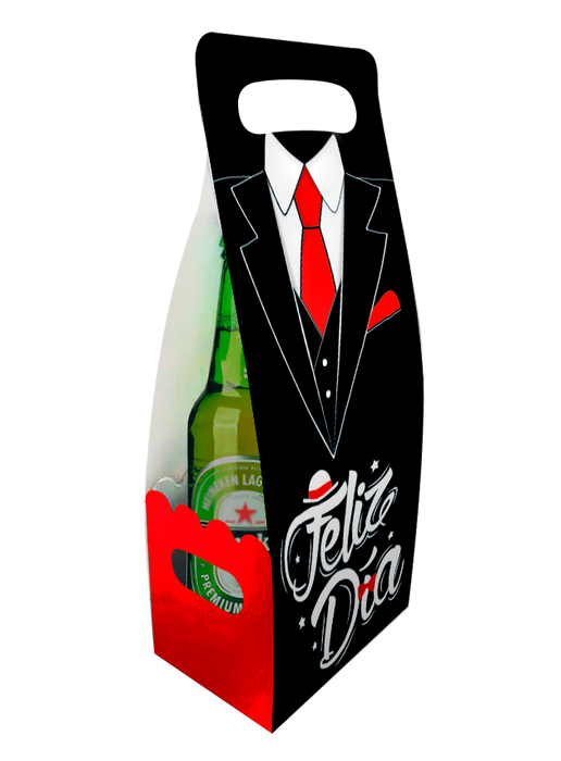 Caja Canasta Pequeña Corbata x 1 Unidad