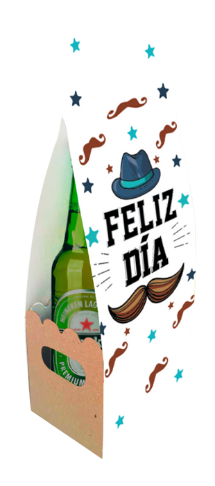 Caja Canasta Feliz dia Sombrero x 1 Unidad