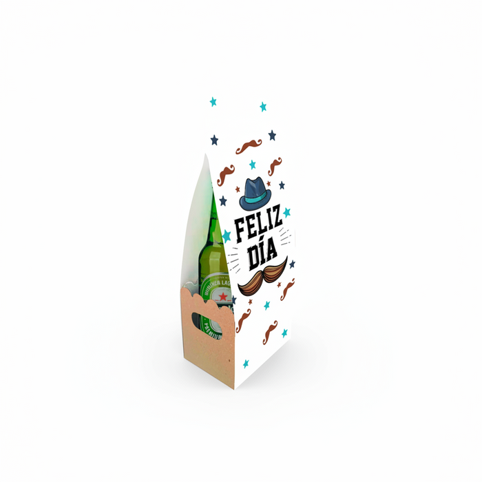 Caja Canasta Feliz dia Sombrero x 1 Unidad