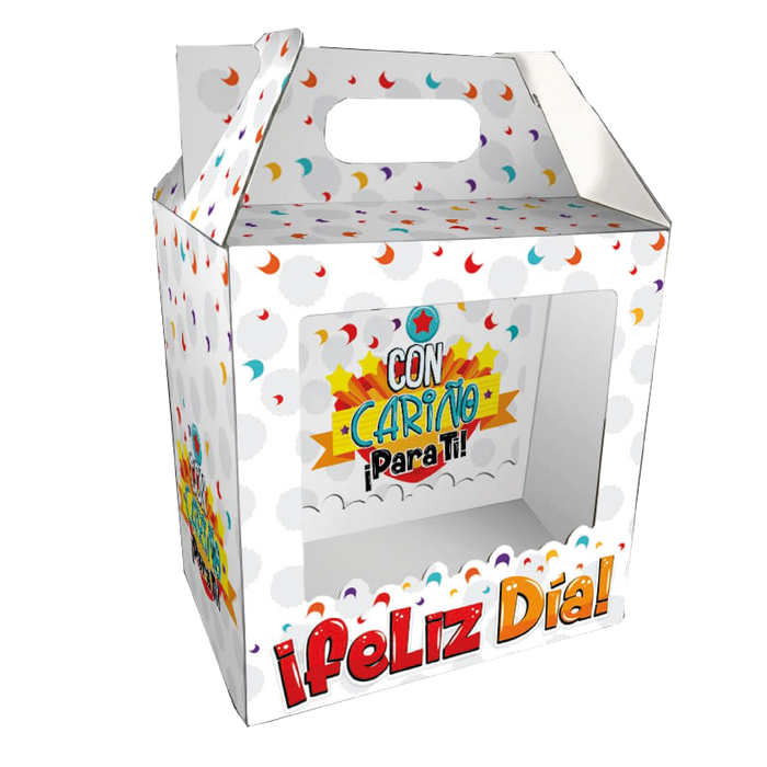 Caja Feliz Mediana Feliz Dia x 1 unidad