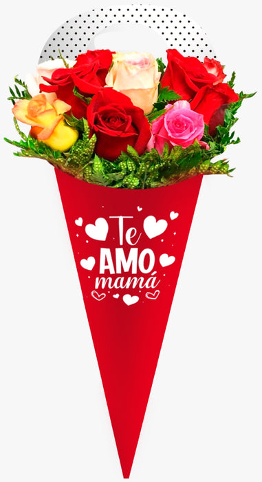 Caja Capuchón premium Feliz Dia Mama  x 1 Unidad