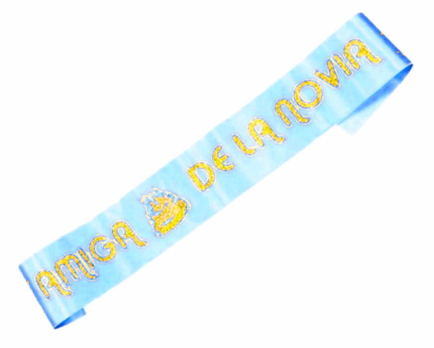 Cinta Amiga de la Novia Azul X Unidad