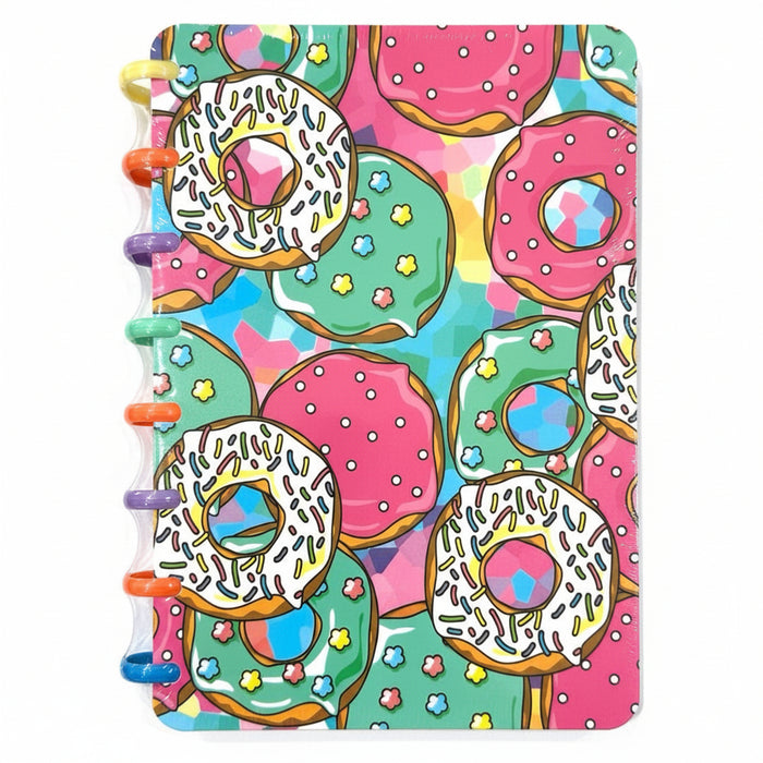 Cuaderno Argollado Donas Surtidas X 1 Unidad
