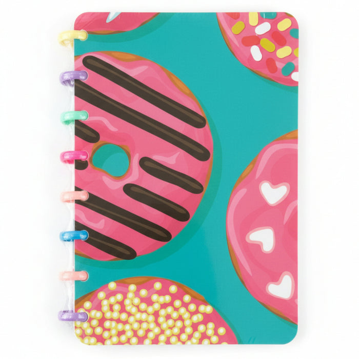 Cuaderno Argollado Donas X 1 Unidad