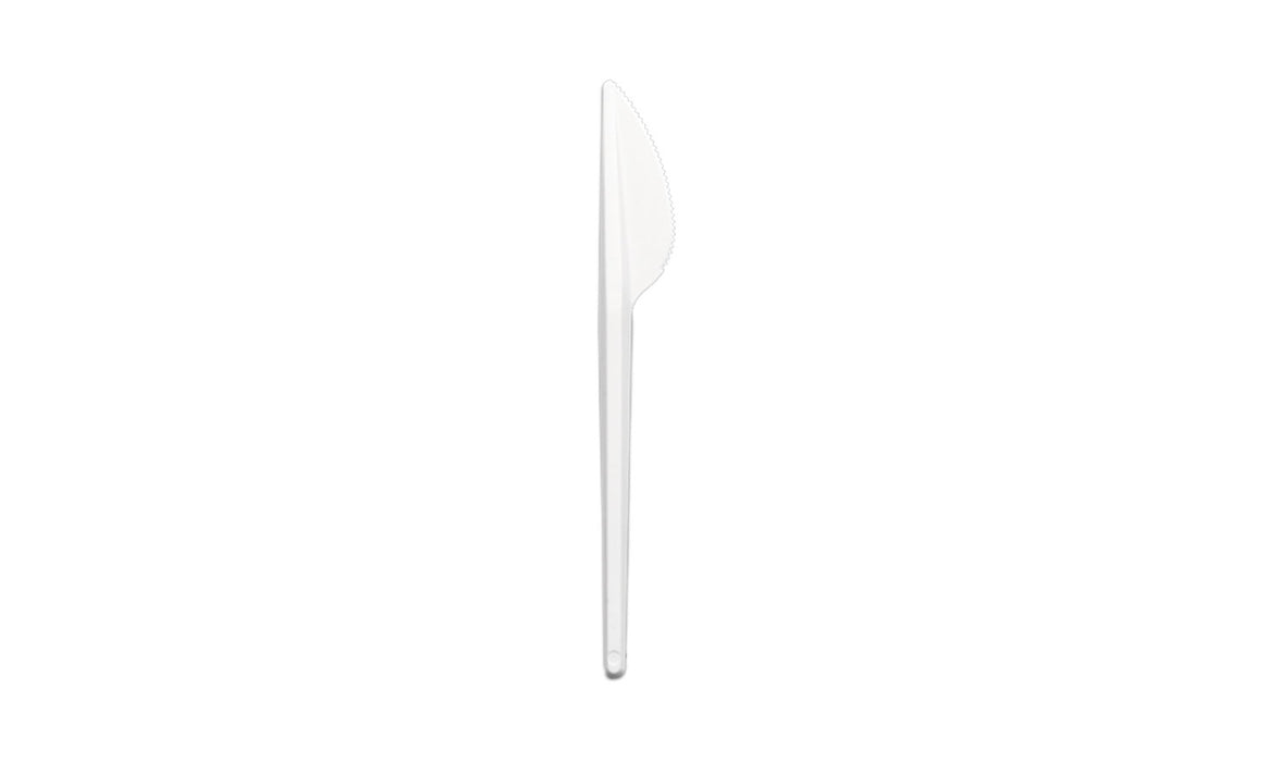 Cuchillo Desechable Blanco X 100 Unidades Tami