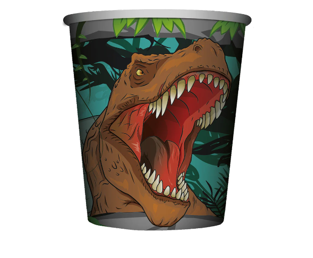 Vaso 9 Oz Dinosaurio X 8 Unidades Sempertex