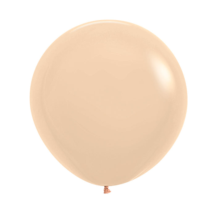 Globo Durazno Malibu Pastel Mate R24 x 3 Unidades Sempertex