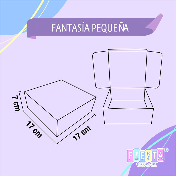 Caja Fantasia Pequeña Te Amo x 1 Unidad