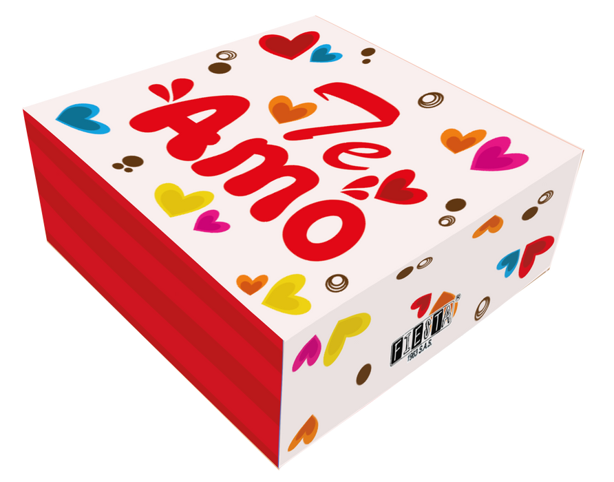 Caja Fantasia Mediana Te Amo x 1 Unidad