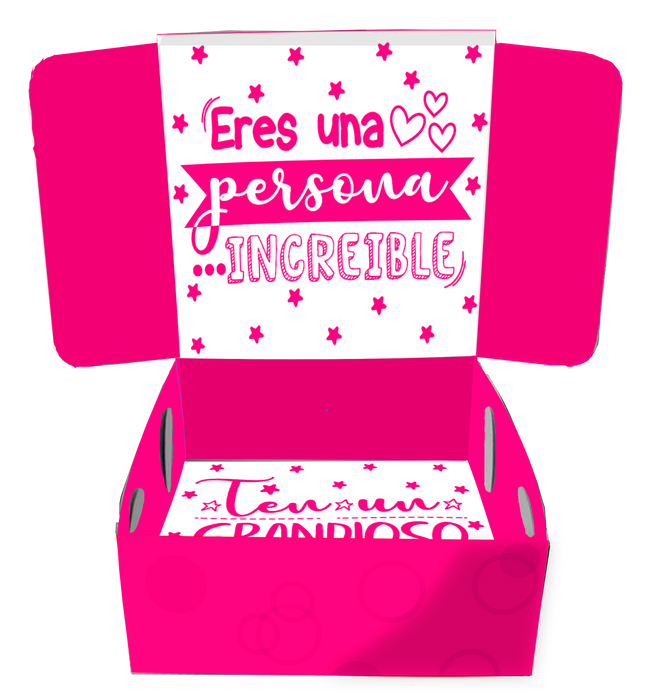 Caja Fantasia Mediana Te Quiero x 1 Unidad