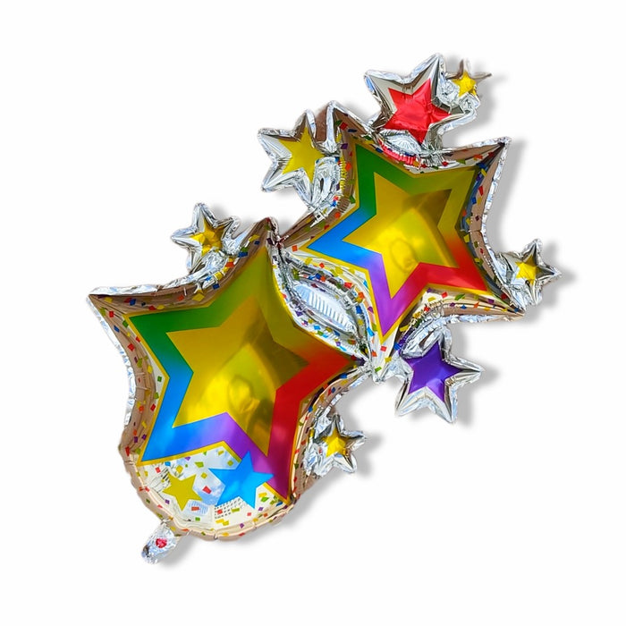 Globo Foil Estrella Doble Multicolor 40" Festella