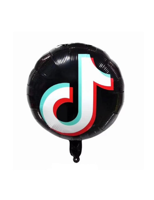 Globo Metalizado TikTok 18" Festella