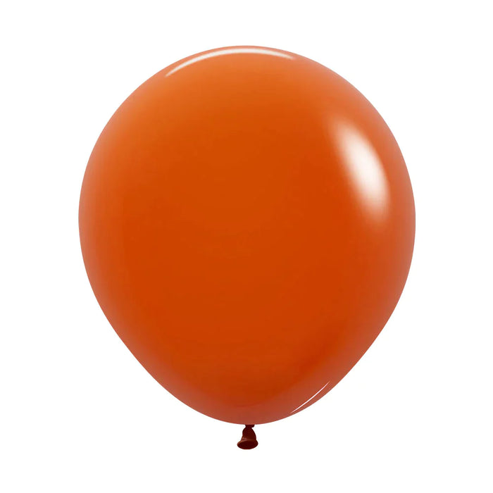 Globo Naranja Cobrizo Fashion R18 X 50 Unidades Sempertex