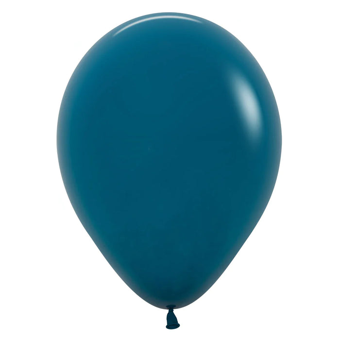 Globo Turquesa Profundo Fashion R12 X 12 Unidades Sempertex