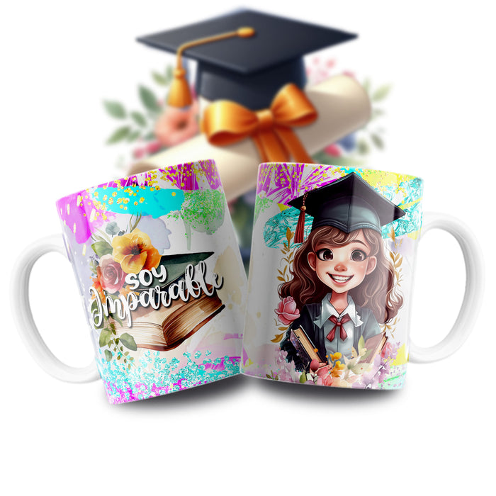 Mug Mensaje de Grado 11 Oz Ref. 6 x 1 Unidad