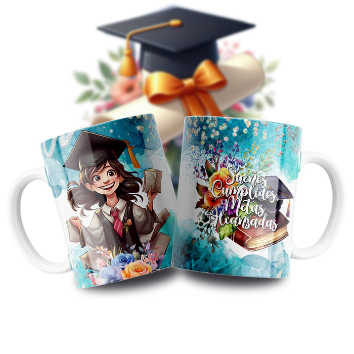 Mug Mensaje de Grado 11 Oz Ref. 7 x 1 Unidad