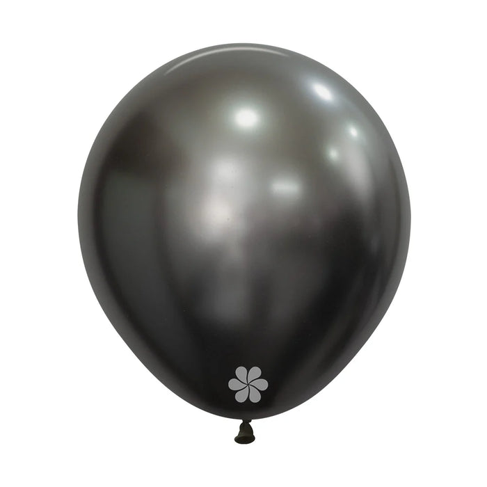Globo Gris Medianoche Silk R24 x 3 Unidades Sempertex