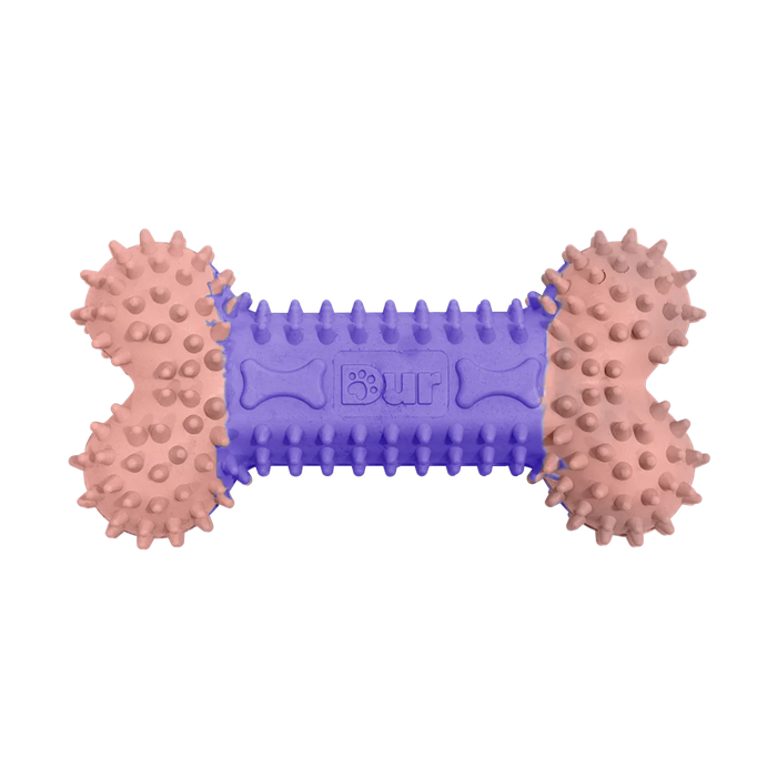 Juguete Hueso Pequeño Lila/Rosado Para Macotas x 1 Unidad