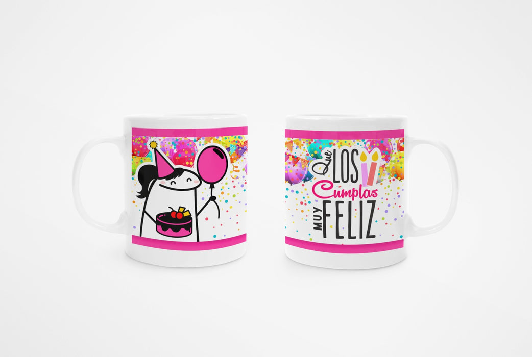 Mug Feliz Cumpleaños 11 Oz Ref. 5 x 1 Unidad