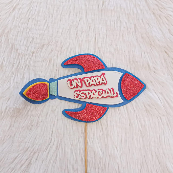 Pin Papá Espacial paq x 1