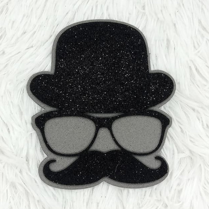 Pin Sombrero gafas mostacho paq x 1