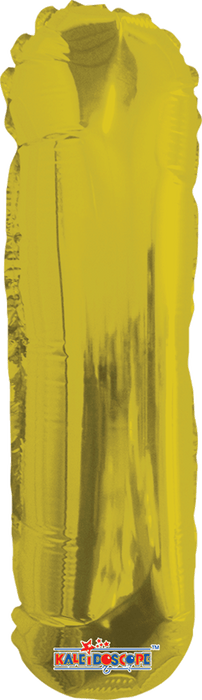 Globo Letra I Dorada 14" Conver Kaleidoscope