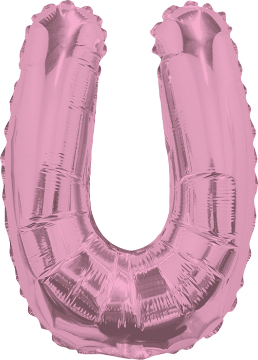 Globo Letra U Fucsia 14" Conver Kaleidoscope