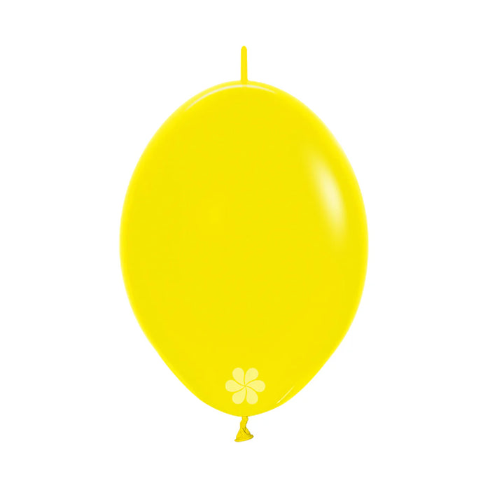 Globo Amarillo Fashion LOL 12" X 50 Unidades Sempertex