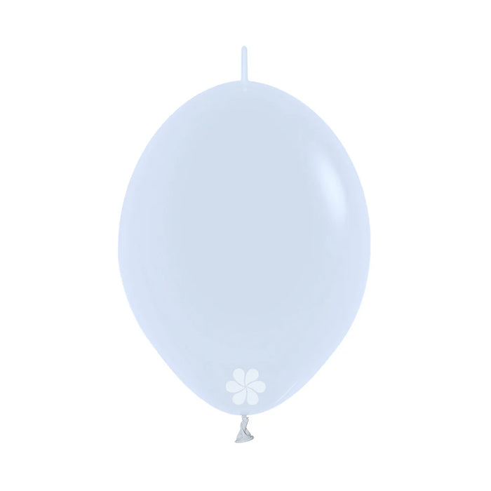 Globo Blanco Fashion  LOL 6" X 50 Unidades Sempertex